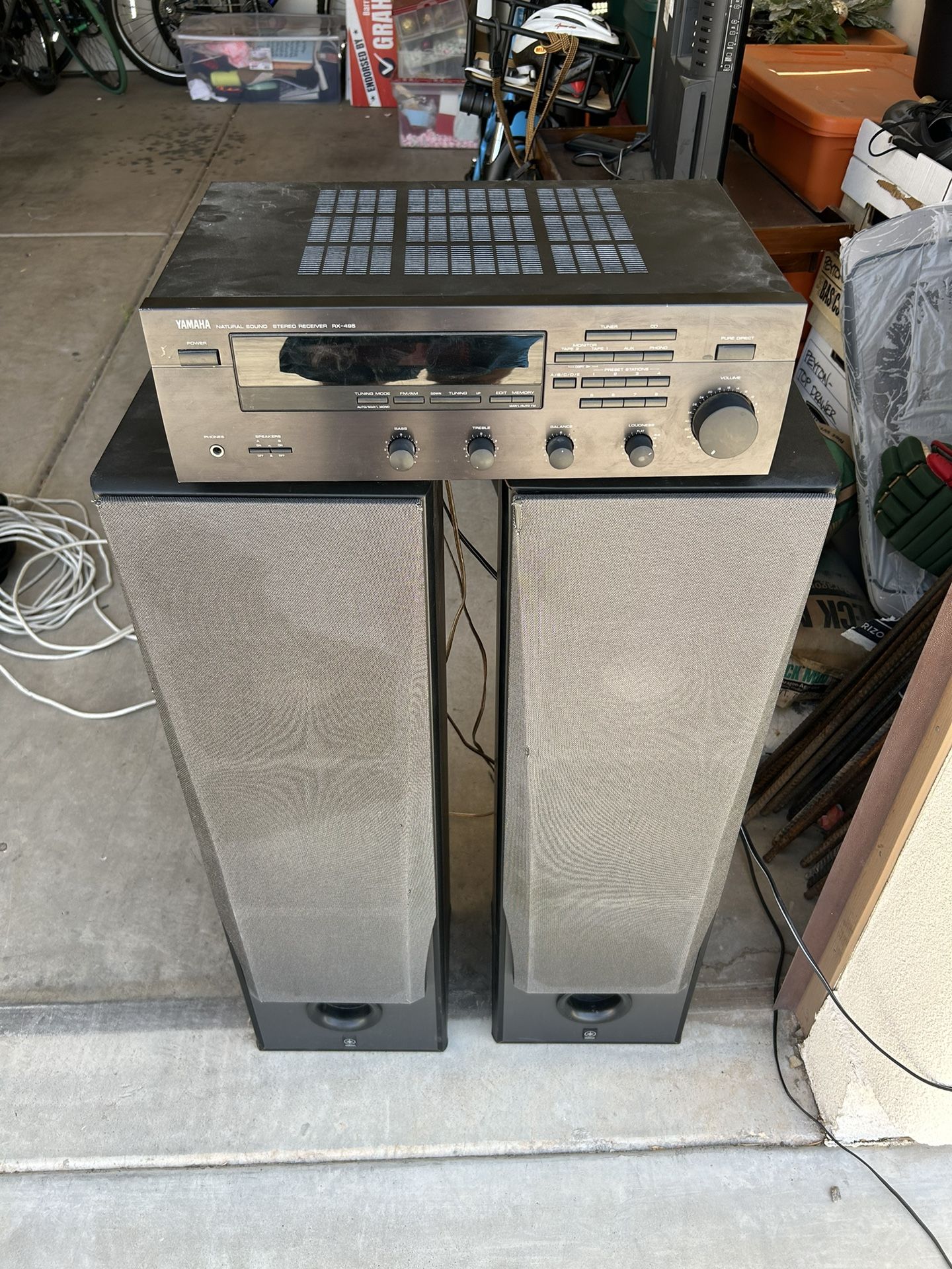Yamaha Speakers And Receiver