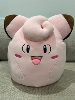 Pokémon Clefairy Squishmallow Plush Toy 14” (2024)