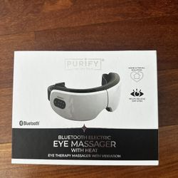 Purify Bluetooth Electric Eye Massager with Heat and vibration 