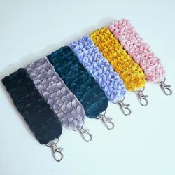 Velvet & Glitter Keychain Accessories 