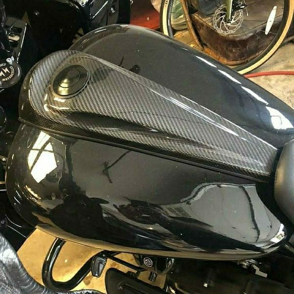 Carbon fiber harley touring bagger dash tank console road glide street glide roadglide ultra for