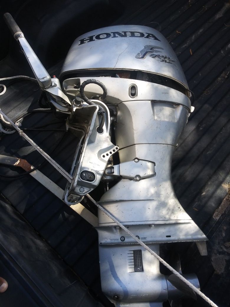 Honda 4 Stroke Tiller 50 HP