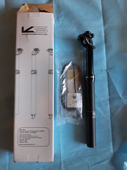 Dropper seatpost for mountain bike