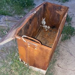 Old Metal Chest