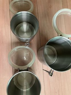 OGGi stainless steel storage container 3 pc