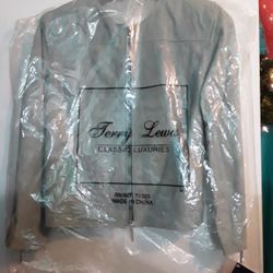 Brand New Terry Lewis Suede Jacket Medium 