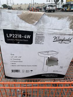Brand New Porcelain Sink