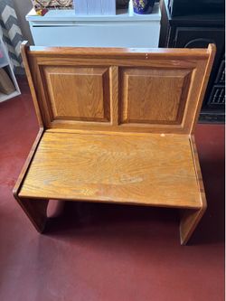Bench with a compartment