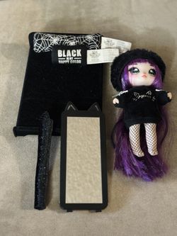 Fuzzy Doll Backpack And Doll 