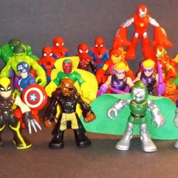 Marvel Playskool Figure Lot
