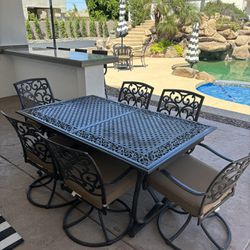 Patio Furniture (couch, Chairs And Outdoor Dinette Set)