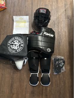Youth sparring gear and shoes S/M