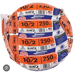 New Romex wire 10/2
