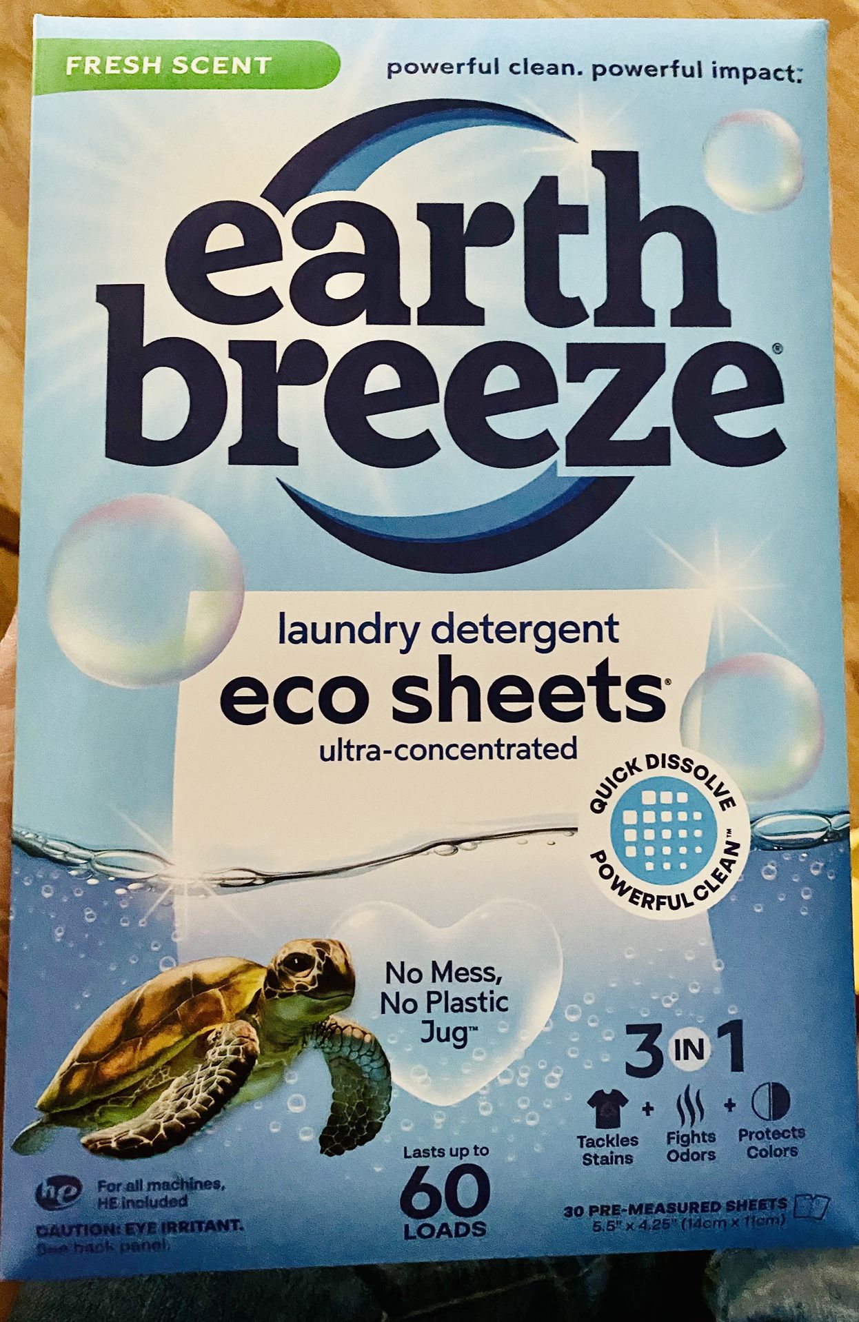 Earth Breeze Laundry Sheets
