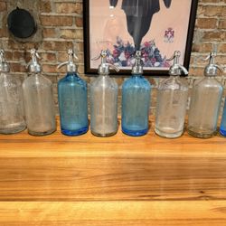Vintage Seltzer Bottles