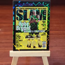 2021 Panini NBA Hoops KOBE BRYANT Slam Purple Explosion Lakers HOF 🔥 SLAM COVER