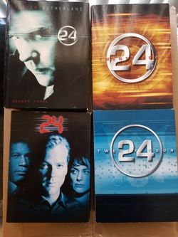 Season 1-4 of 24 hours 5 dollars each