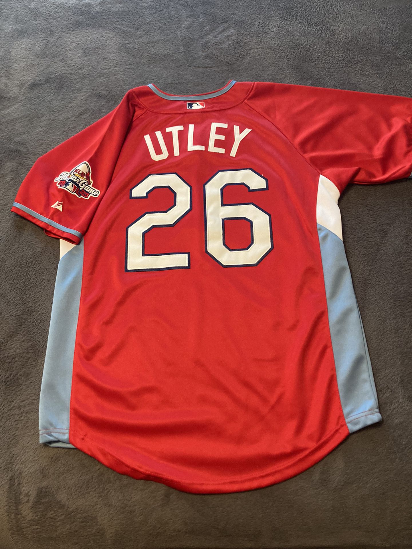 Chase Utley Majestic MLB All-Star Jersey Size 48 - 2009 National League for  Sale in Pottstown, PA - OfferUp