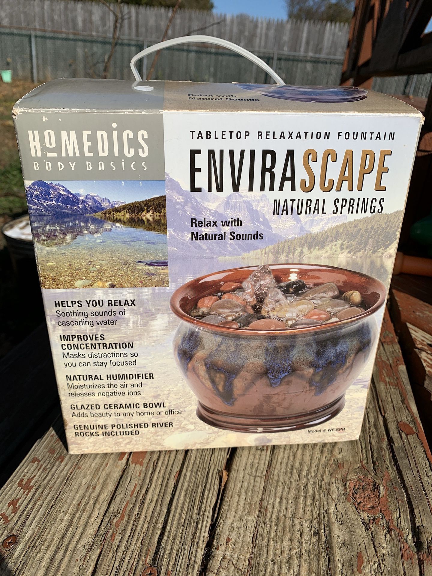 Envirascape Natural Springs Relaxtion Fountain