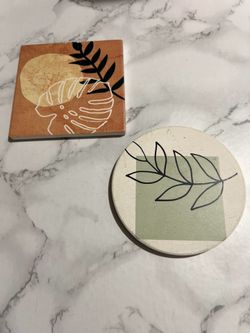 Ceramic coasters