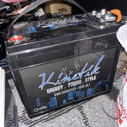 Kinetik HC3800 blu Watt 12V Car Audio Battery