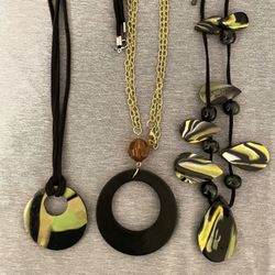 Throwback Necklaces. 