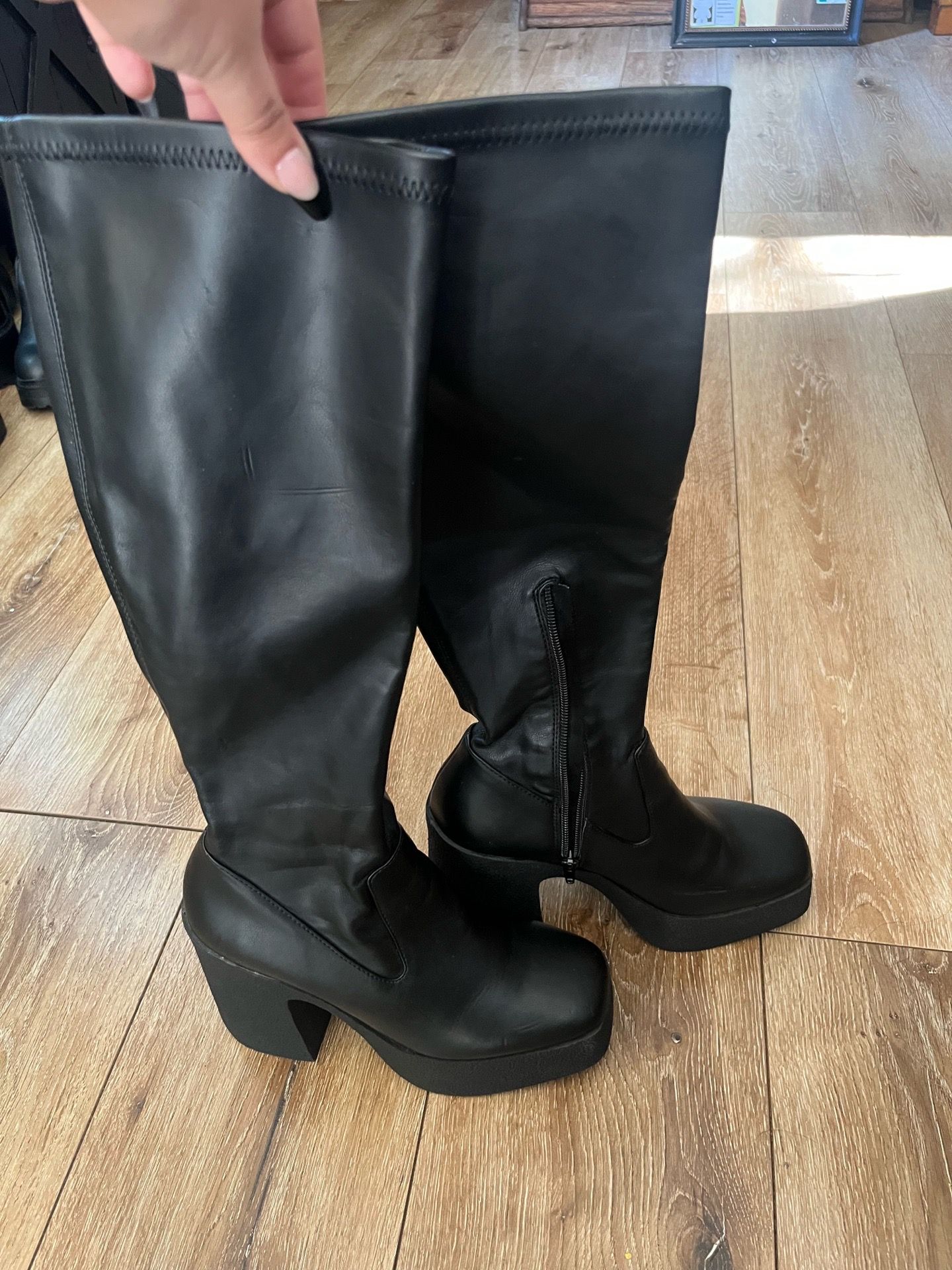 Knee high boots