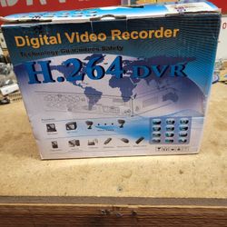 TIGERSECU 8-Channel H.264 DVR (Model TS-301D08-A) NEW IN BOX- SEALED- NOS