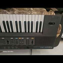 Teclado Roland E-20. Con Entrada De Targeta Para Sonidos De Rimos