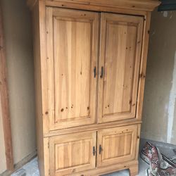 Armoire with Side cabinets