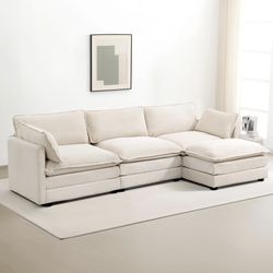 Cream/Beige Couch for SALE