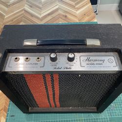 Late 60s Harmony H500 Solid State Amp
