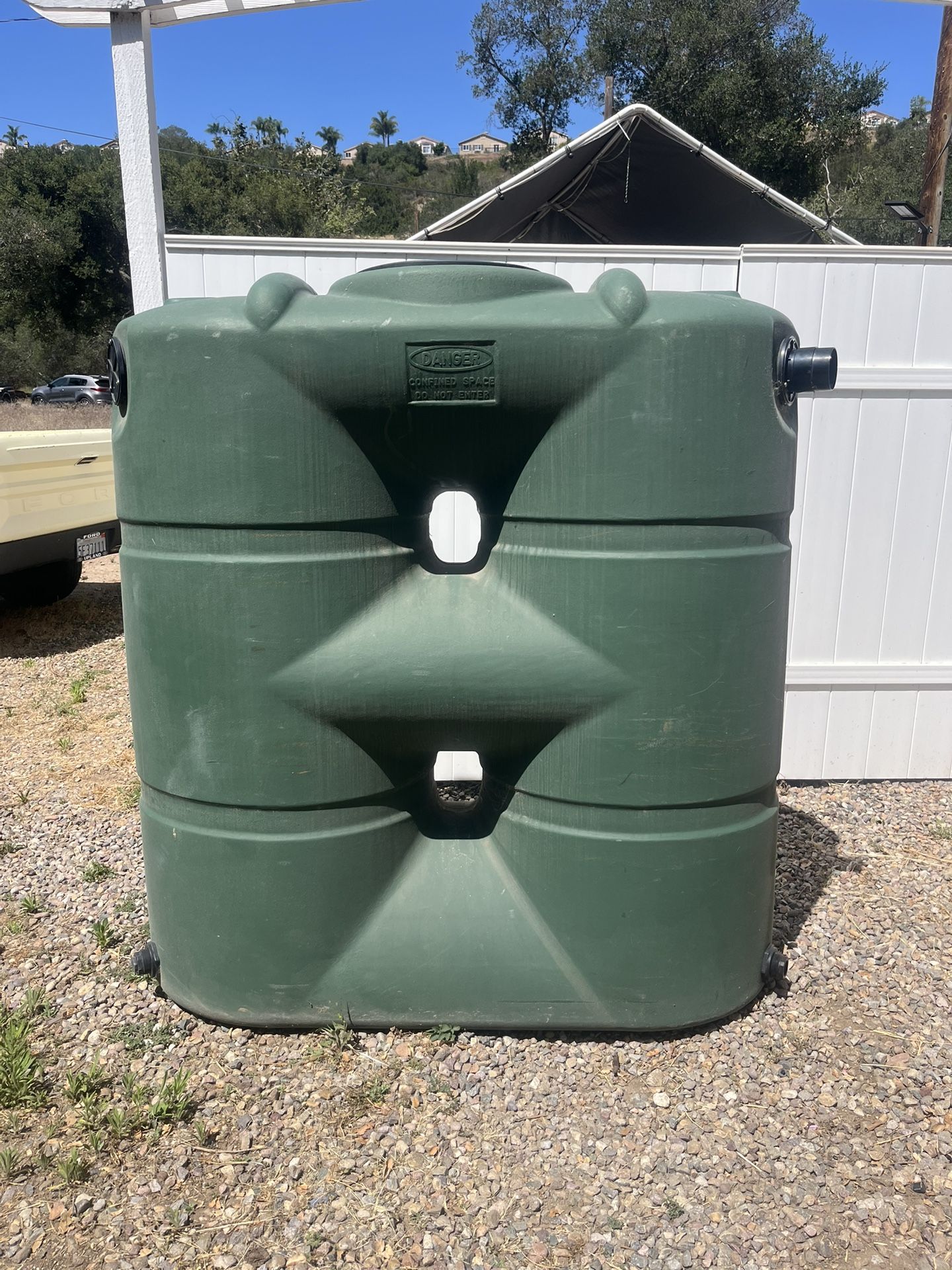Rainwater Storage Tank.