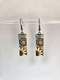 Handmade painted earrings