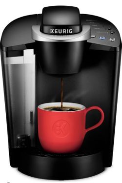 Keurig K-Classic Single Serve K-Cup Pod Coffee Maker, with 3 Brew Sizes, 48oz Removable Reservoir, Black