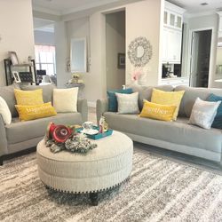 Cozy Conversation Sofas Set 