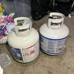 2 Propane Tanks