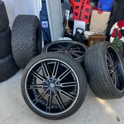 22 Inch Custom Sevizia Wheels Rims