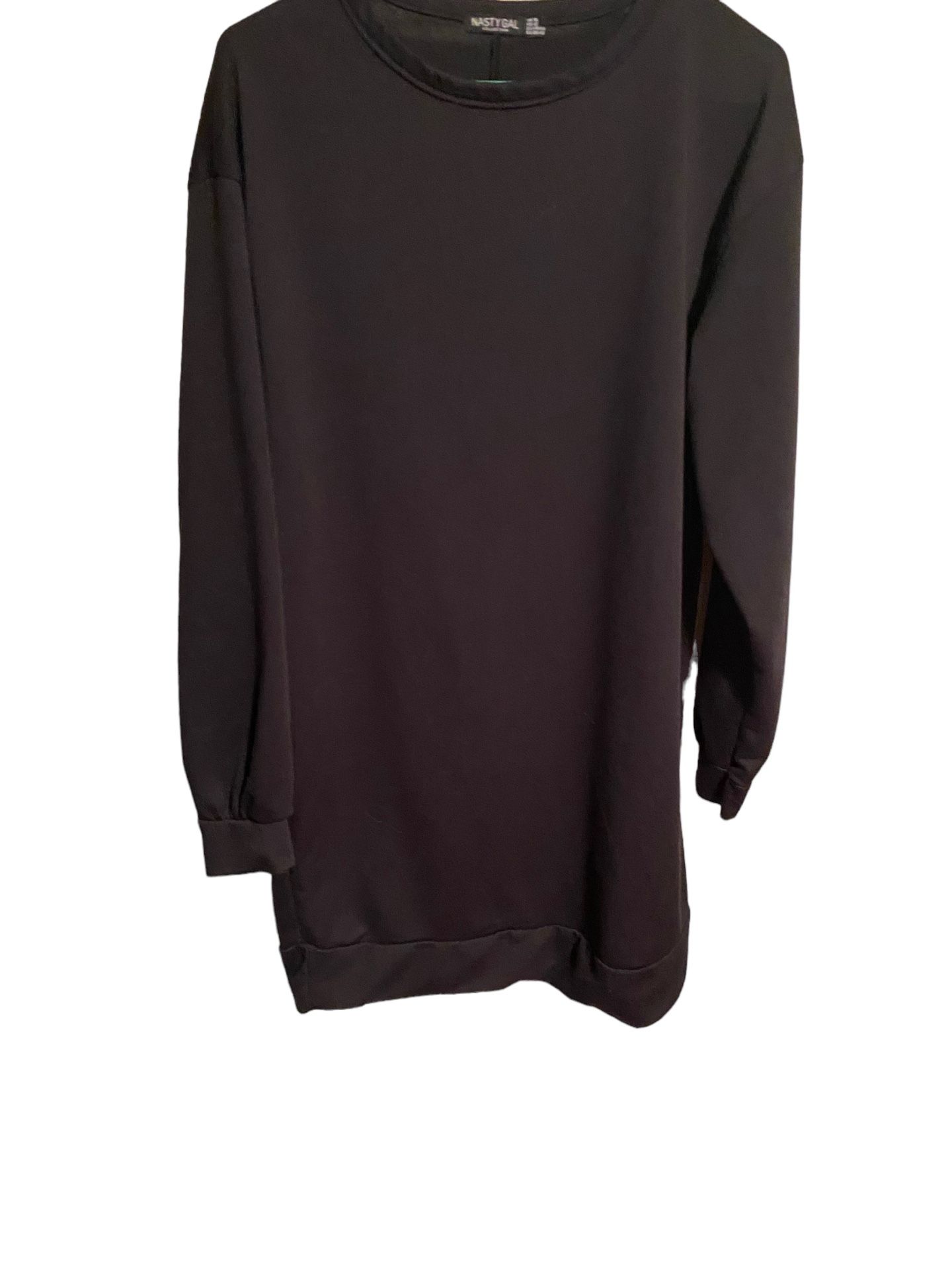 Nasty Gal Women’s Sweatshirt Dress, Size 12