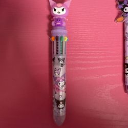 Kuromi 10 Colored Ink Pen 