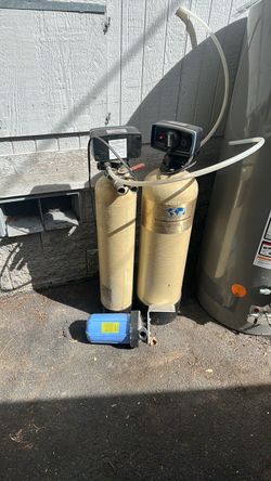 Dual Tank Water Softener Filtration System