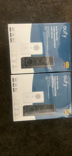 Eufy security video doorbell with chin