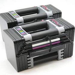 PowerBlock Elite EXP Adjustable Dumbbells; (1) 5-50 lb.