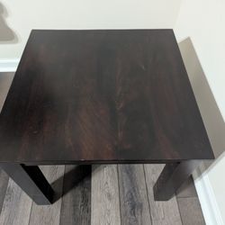 Dark Brown Side Table