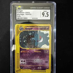 CGC 9.5 Skyridge Gengar Holo