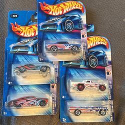 2004 Hot Wheels Set Of 5 Cars