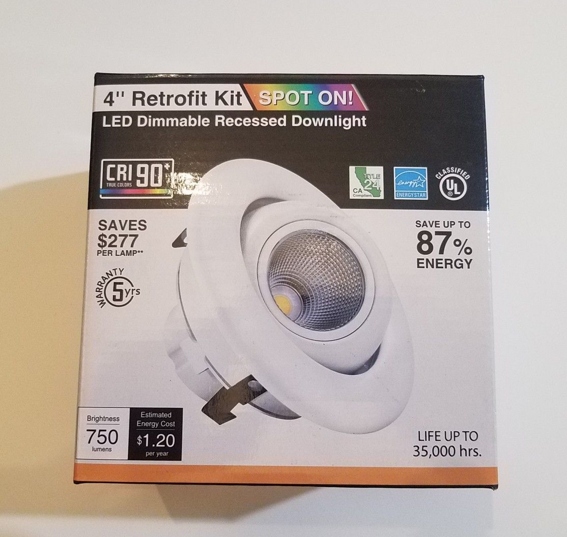 TORCHSTAR 4" Retrofit Kit *4Pack*