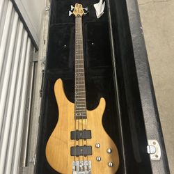 Bass Guitar And Case