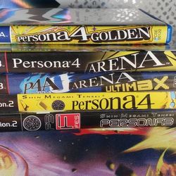 Persona Games- Various Consels