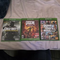 3 Video Games Selling Together only